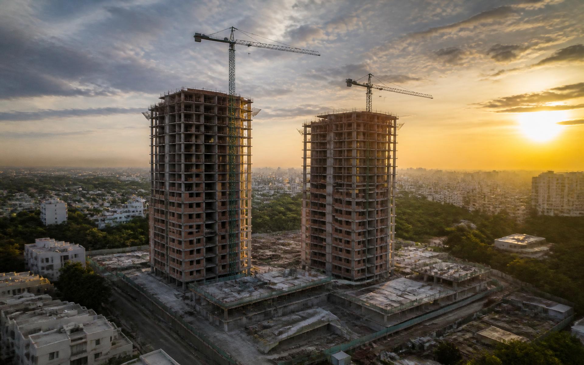 Torres residenciais e comerciais